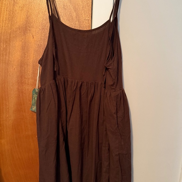 Tuesday of California Breakfast Slip Dress in brown - Picture 1 of 3